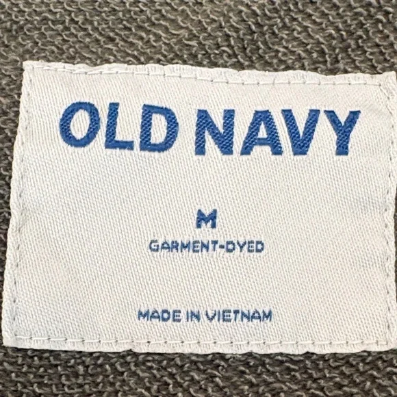 Old Navy Khaku Green Oversized Hoodie with Zipper Women’s Medium - Picture 6 of 9